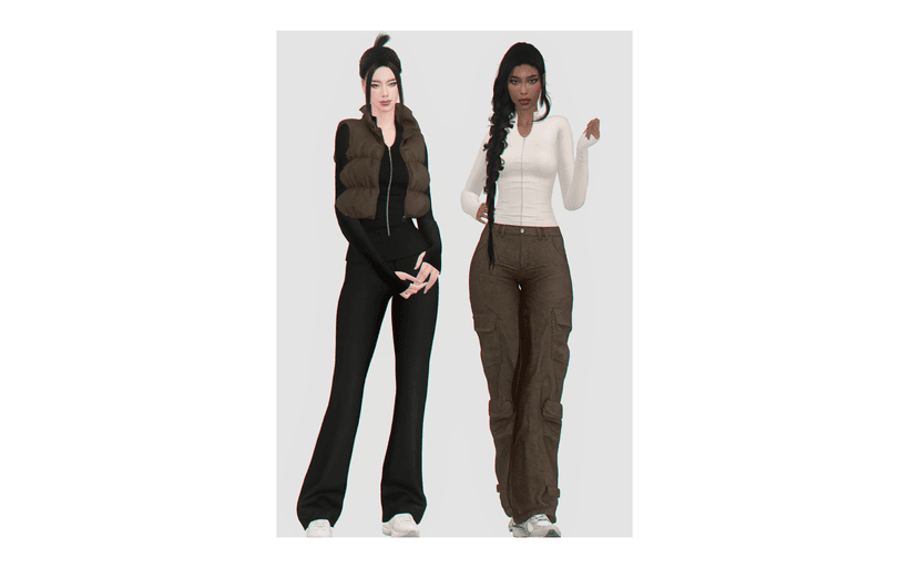 Галерея мода Сет одежды Yola Set #1